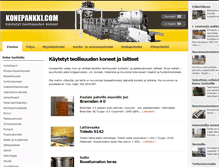 Tablet Screenshot of konepankki.com